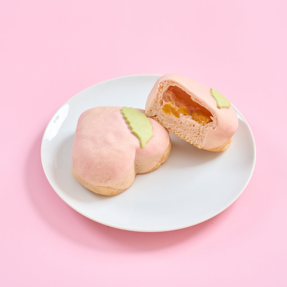 もものクリームパン 5入 – 木村屋オンラインショップ