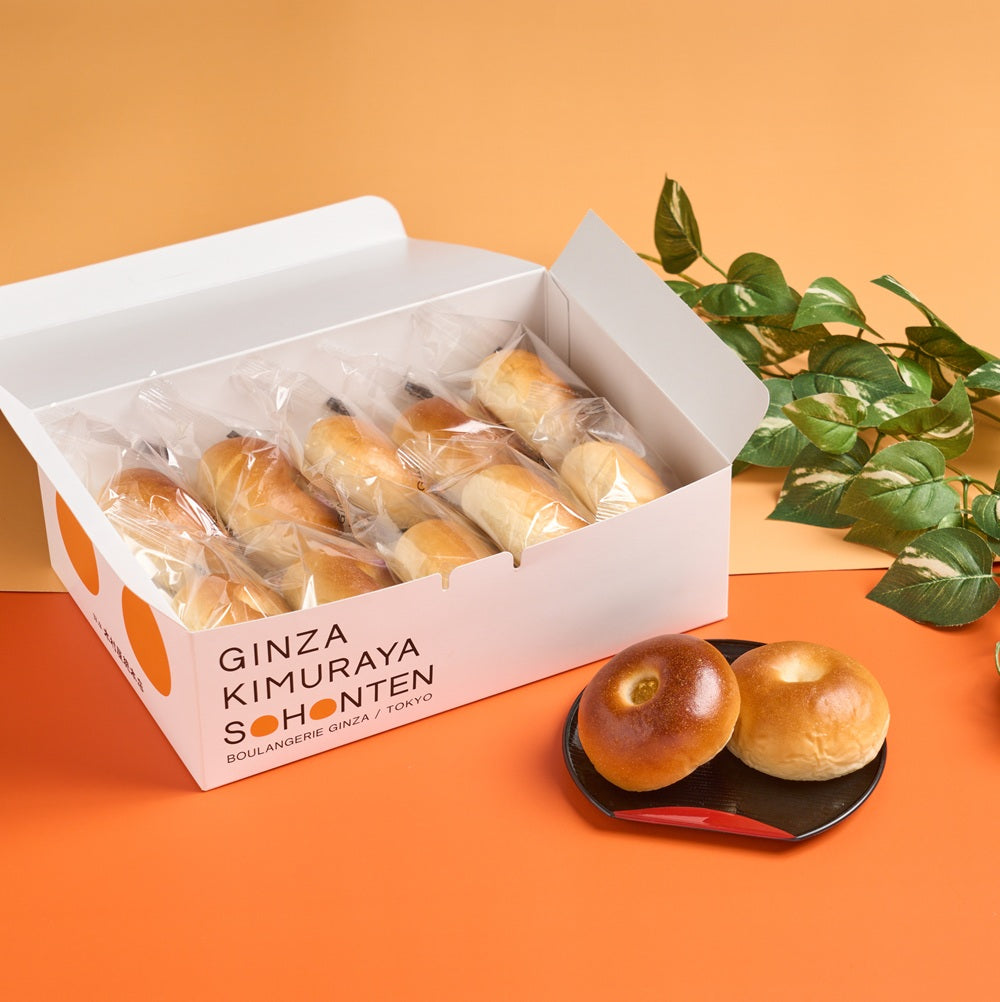 酒種あんぱん 桜・屋久島たんかん 10入 – 木村屋オンラインショップ