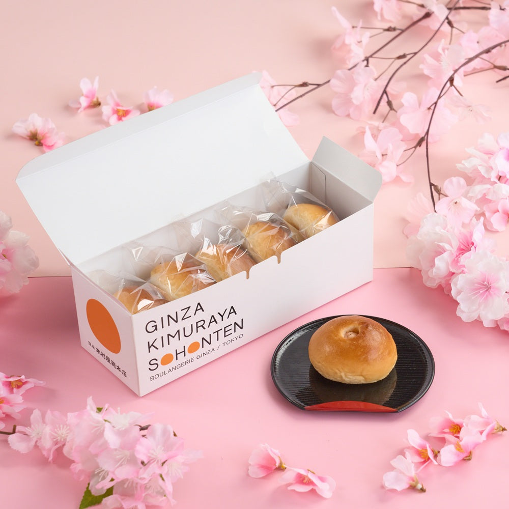 酒種桜づつみ(道明寺入り) 5入 – 木村屋オンラインショップ