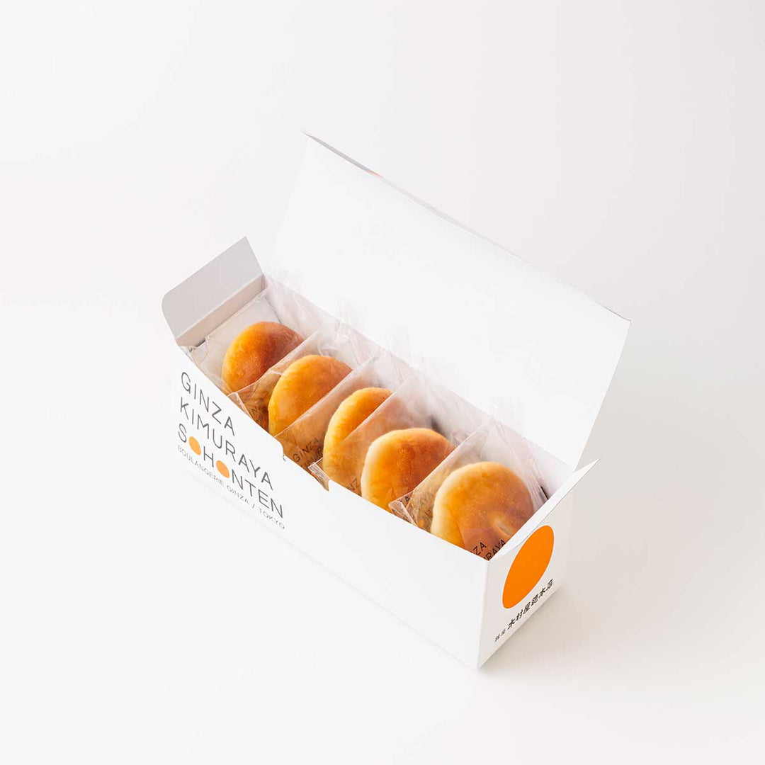 酒種あんぱん チーズクリーム 5入 – 木村屋オンラインショップ