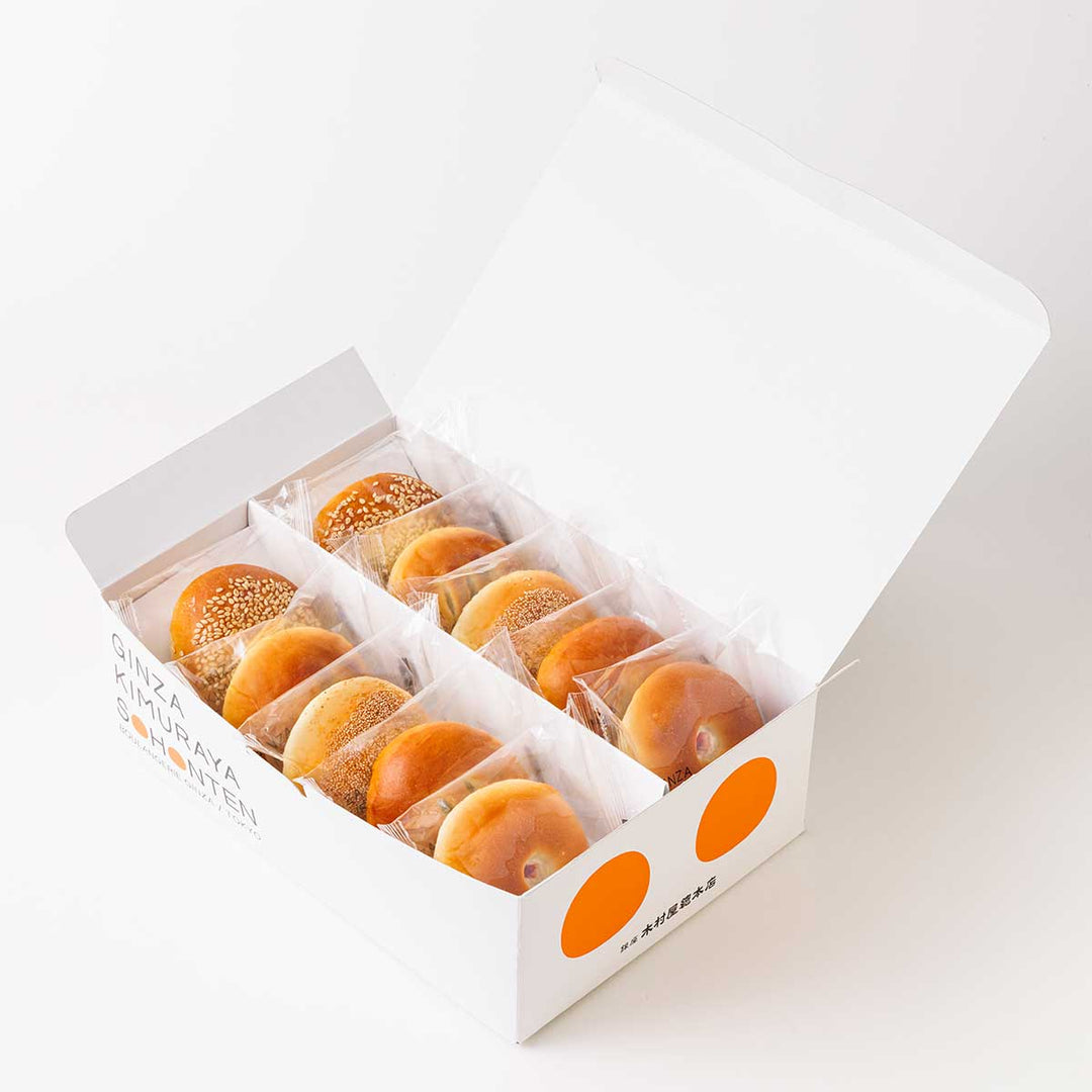 あんぱん 酒種あんぱん 五色 10入 – 木村屋オンラインショップ